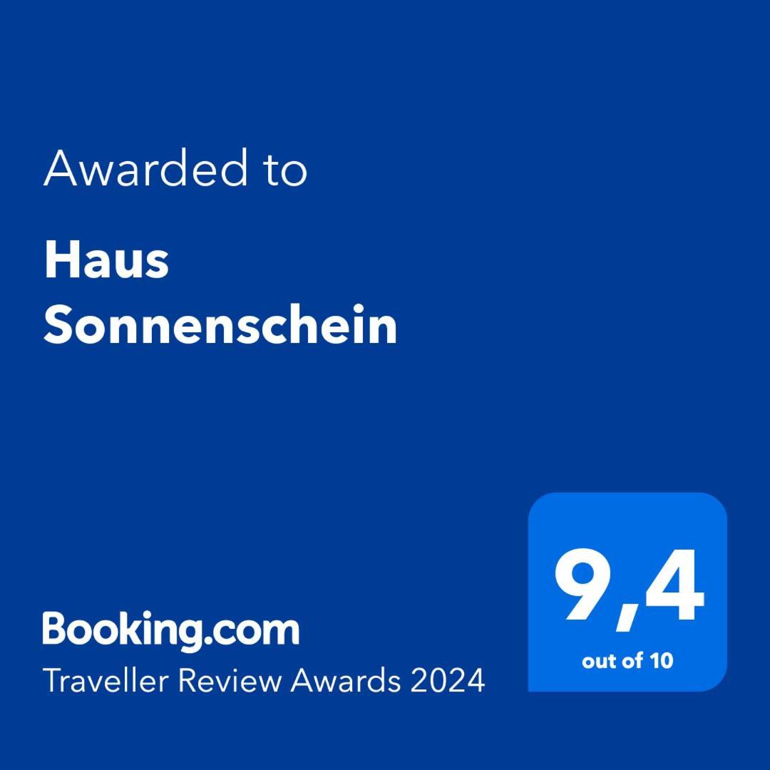 Haus Sonnenschein Apartman Witten Kültér fotó